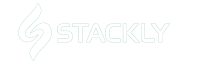logo stackly white
